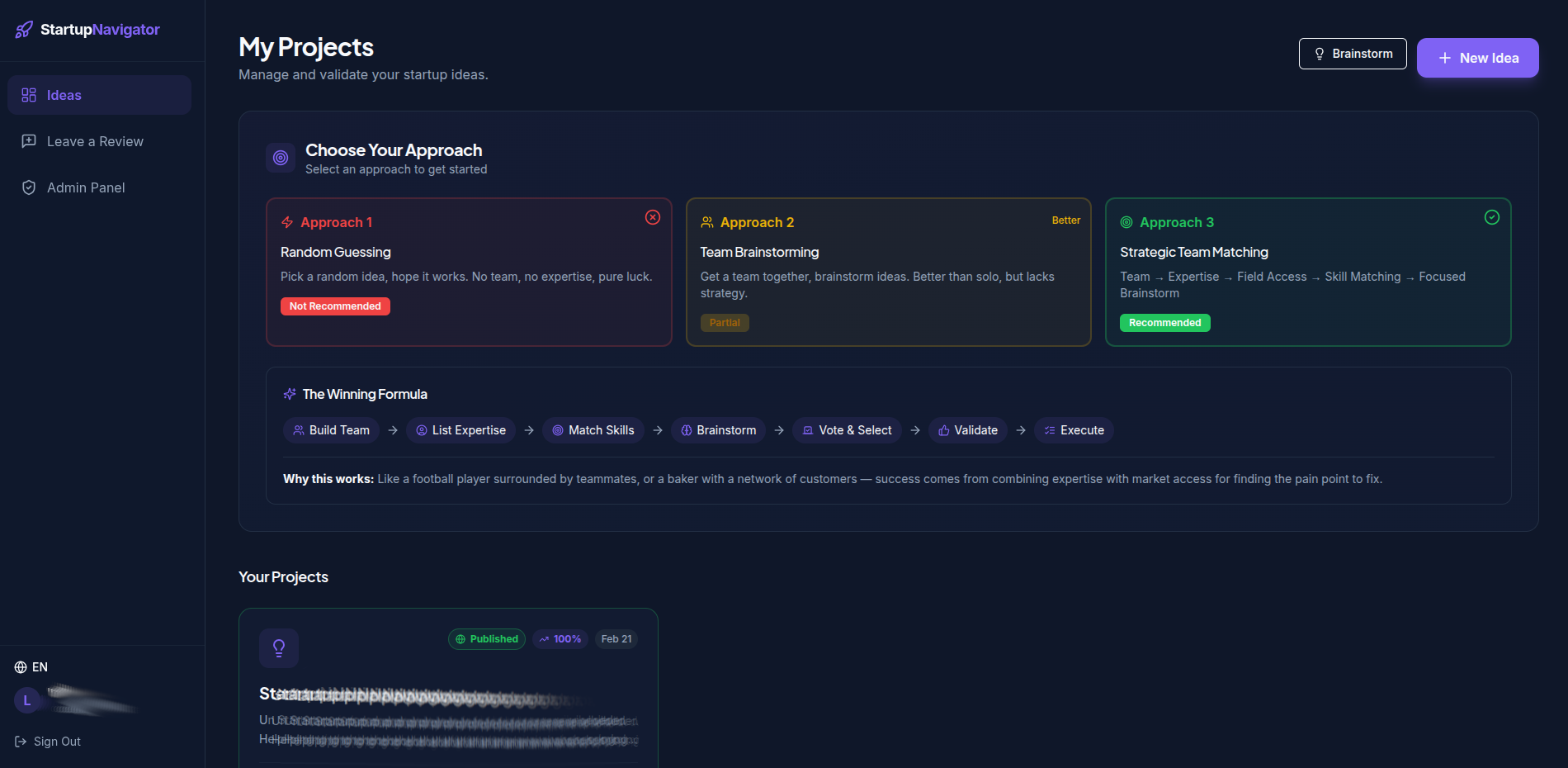Dashboard View 1