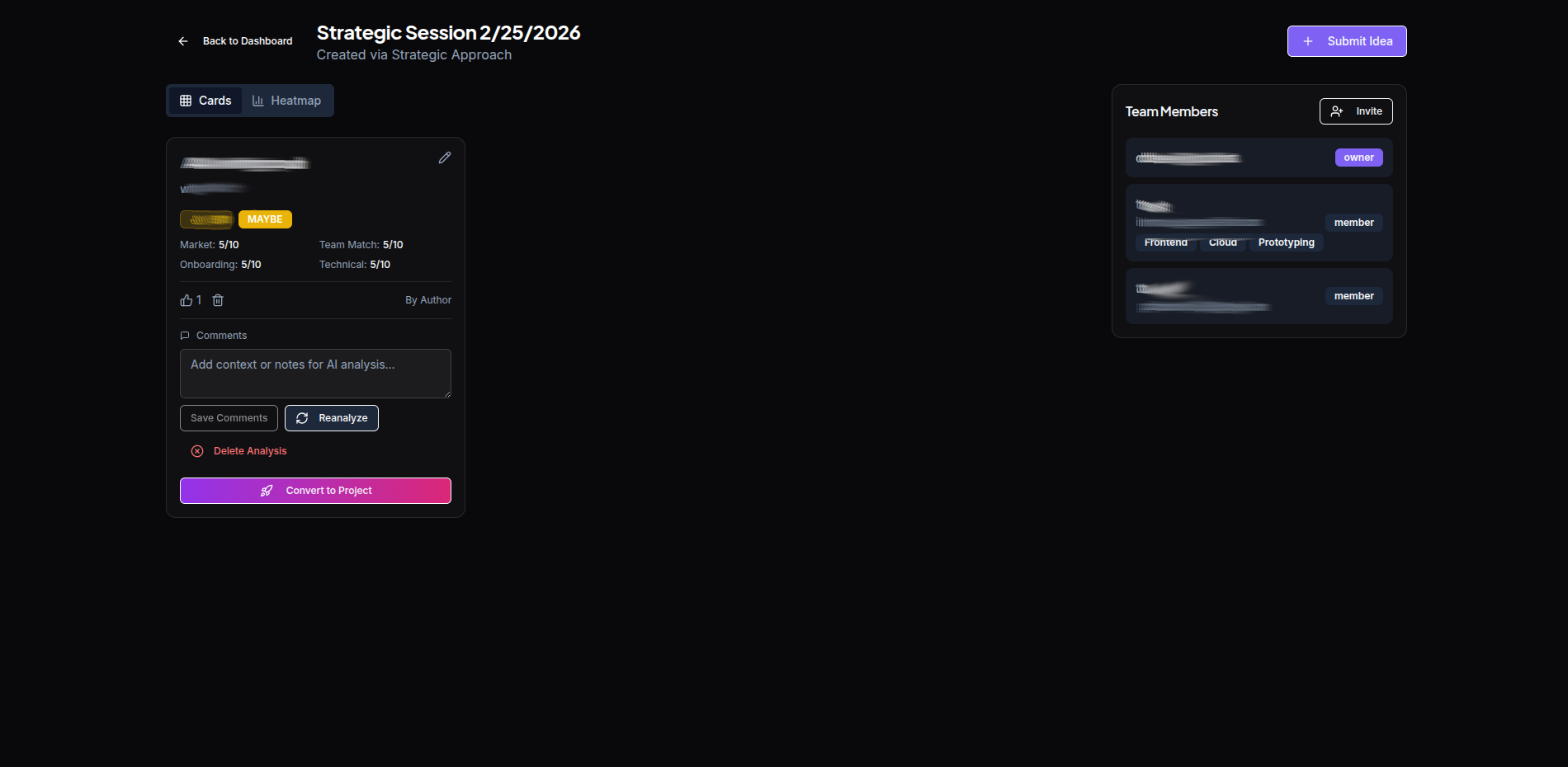 Dashboard View 3
